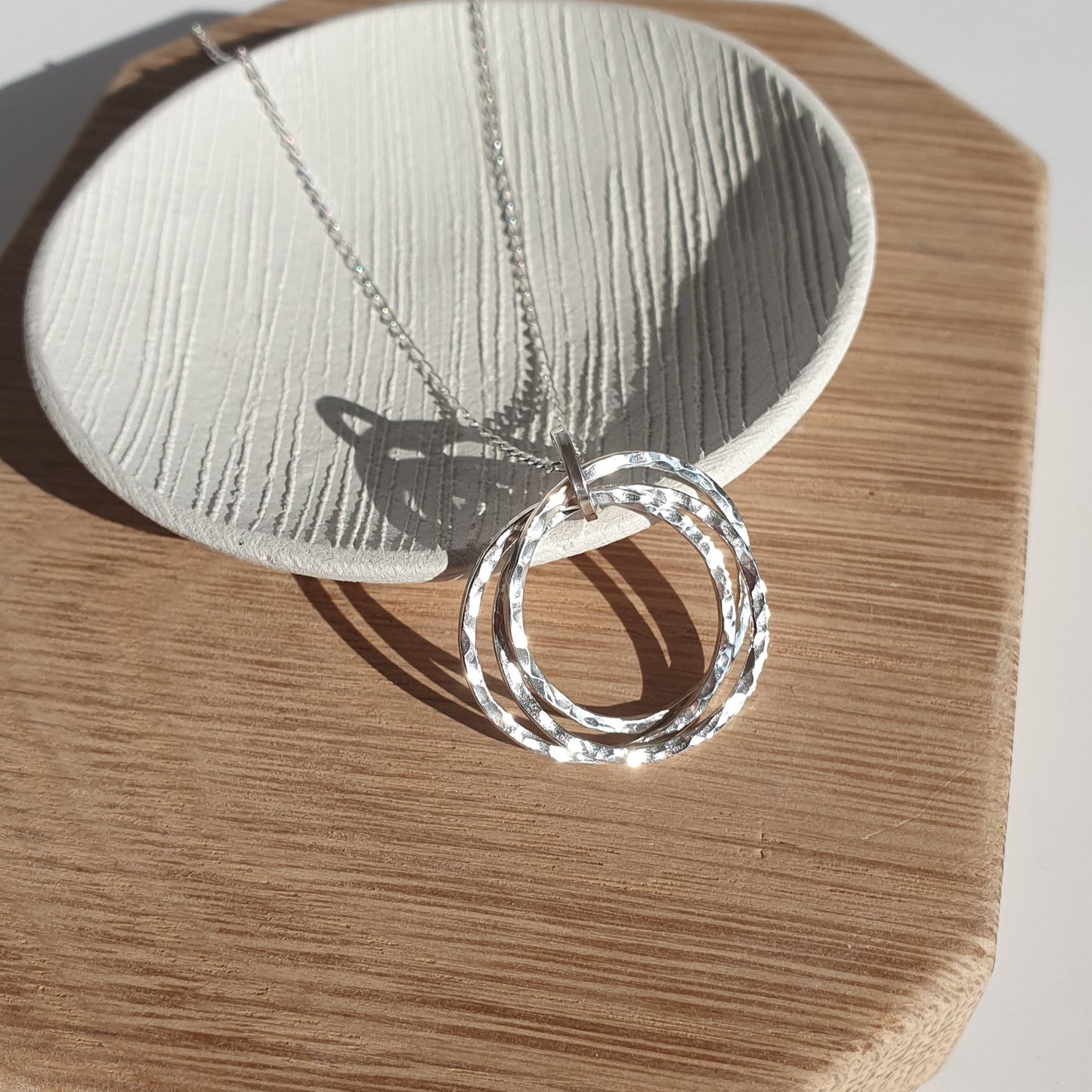 Triple ring pendant