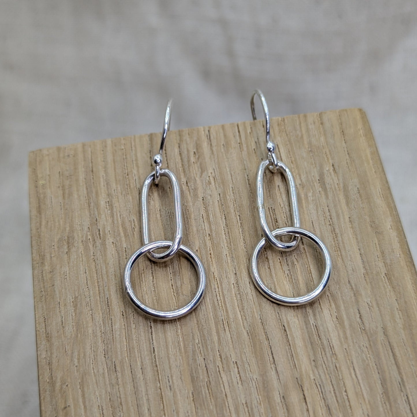 Chain earrings