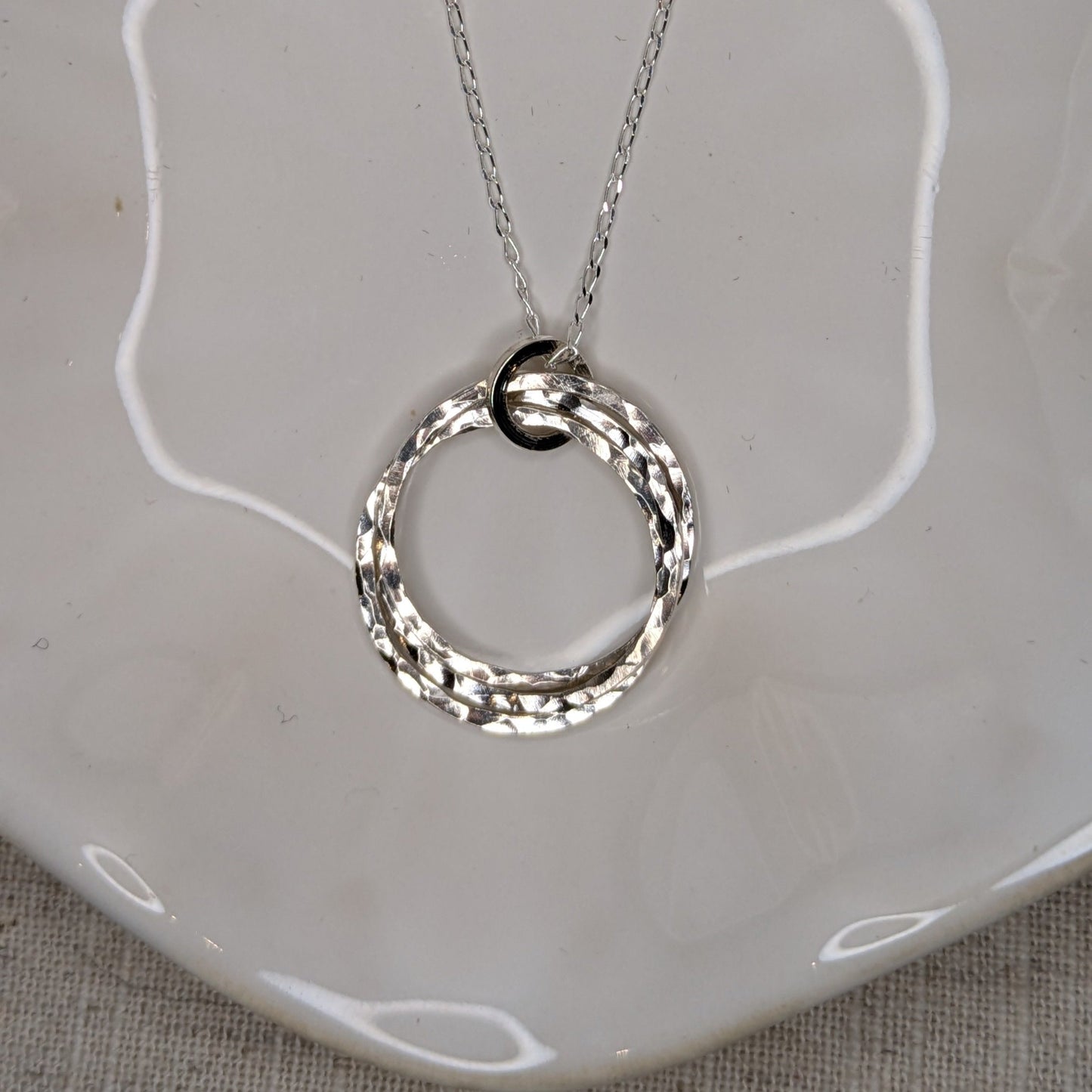 Triple ring pendant