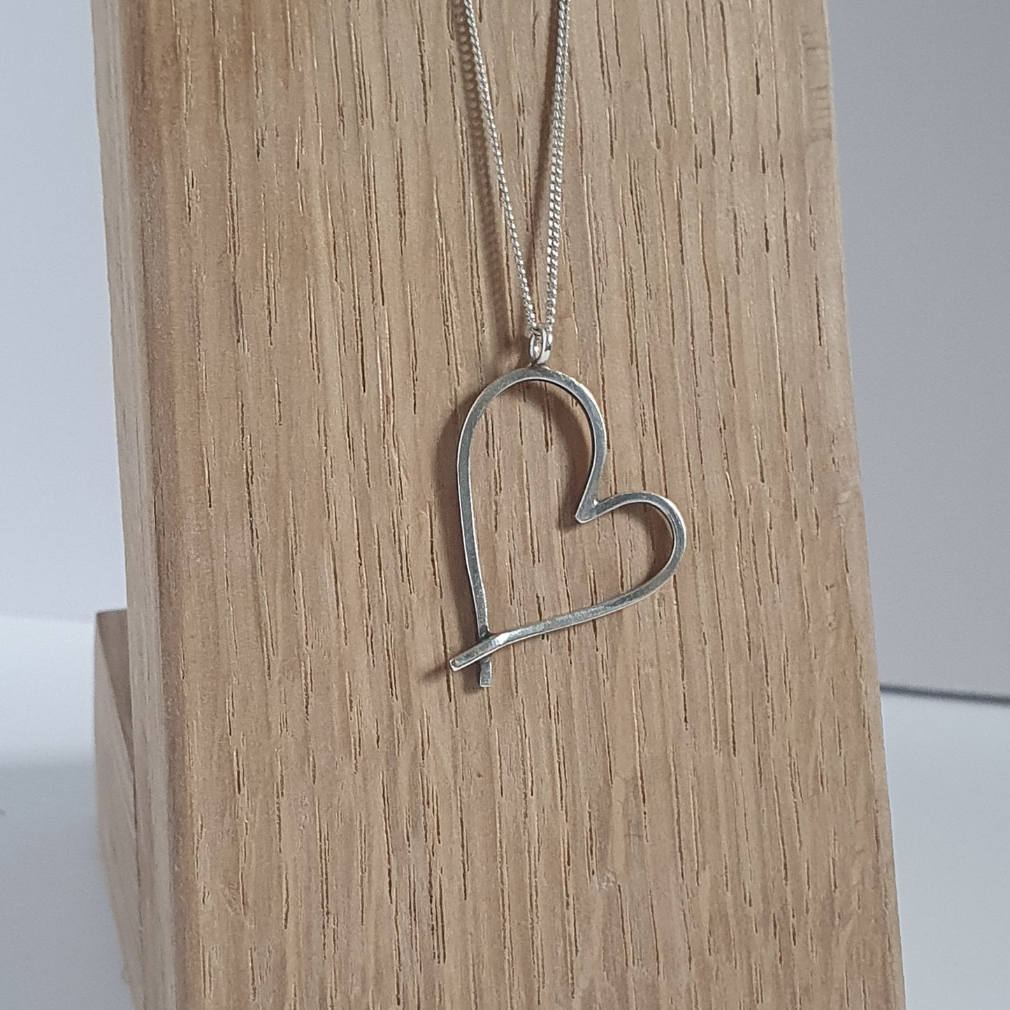 Wonky Heart Pendant