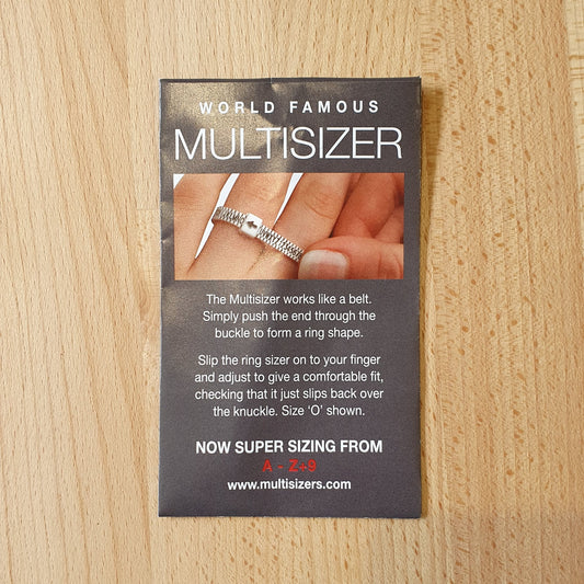 Reusable ring sizer