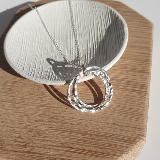 Triple ring pendant