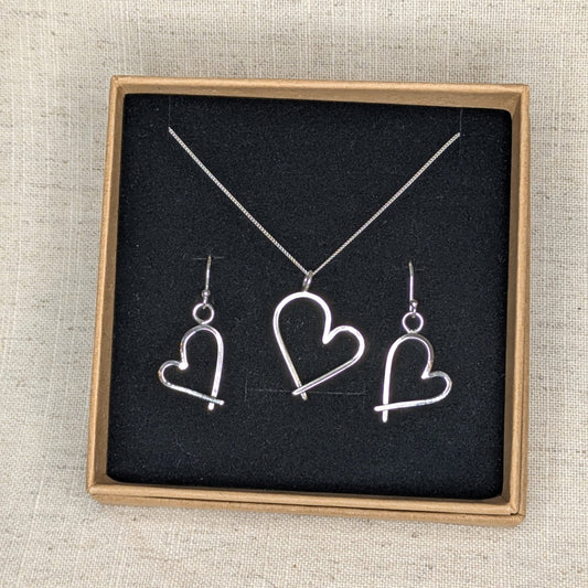 Wonky Heart Set