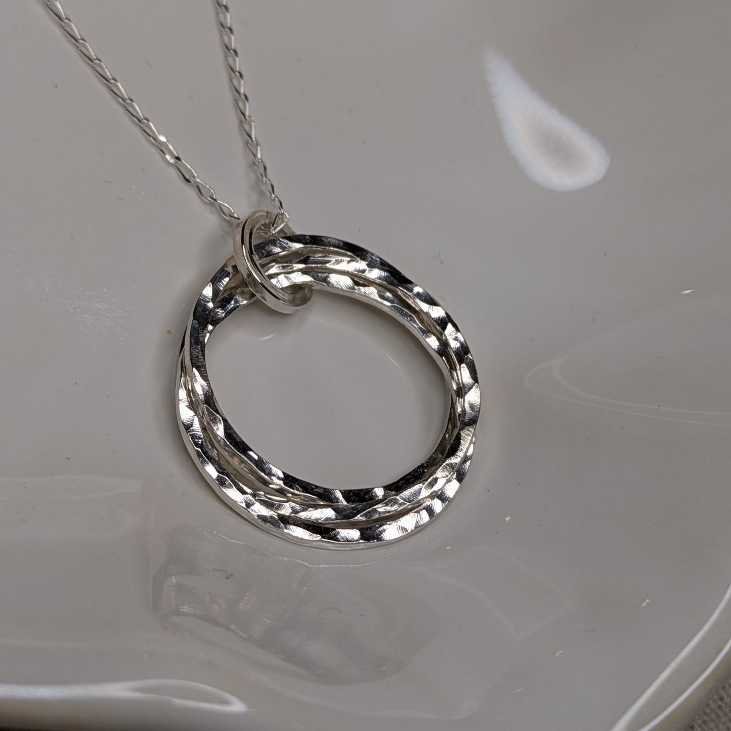 Triple ring pendant